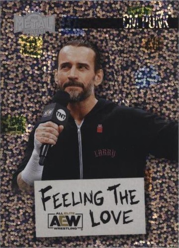 2022 Skybox Metal Universe AEW All Elite Wrestling - CM Punk #FL-10