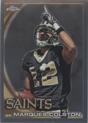 2010 Topps Chrome Marques Colston #C162