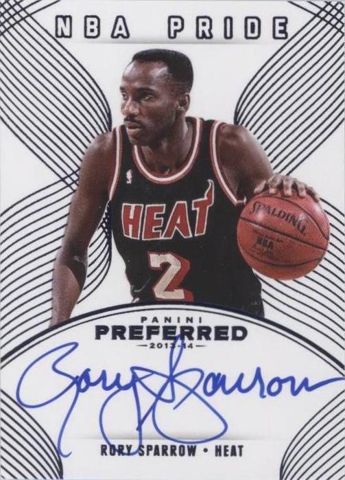 2013-14 Panini Preferred - Rory Sparrow #464