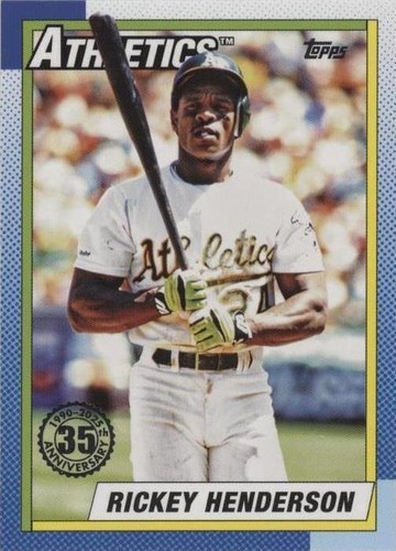 2025 Topps Series 1 - Rickey Henderson #T90-46