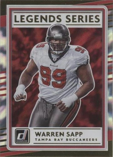 2020 Panini Donruss Warren Sapp #LS-WS