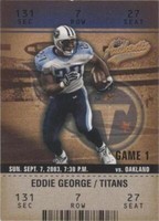 2003 Fleer Authentix Eddie George #4