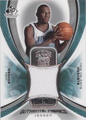 2005-06 SP Game Used Edition - Kirk Snyder #AF-KS