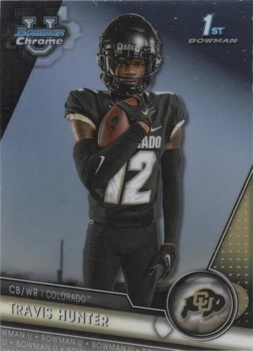 2023 Bowman University Chrome Travis Hunter #36
