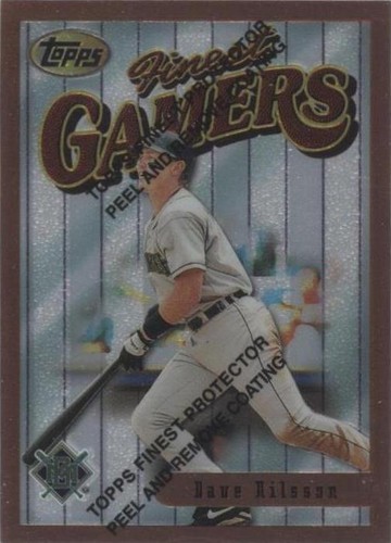 1996 Topps Finest - Dave Nilsson #110