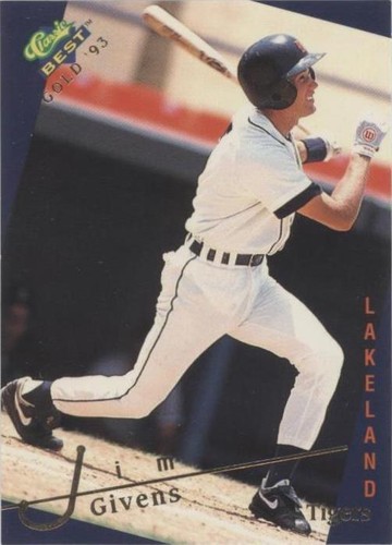 1993 Classic Best Gold Minor League - Jim Givens #162