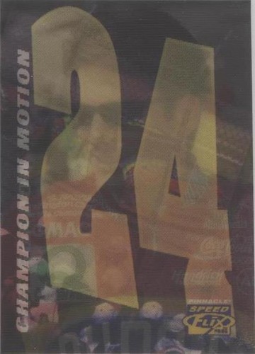 1996 Pinnacle Speed Flix - Jeff Gordon #57