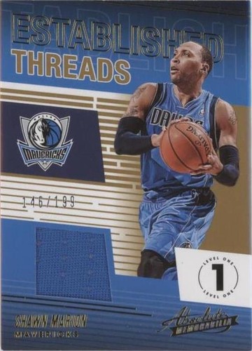 2018-19 Panini Absolute Memorabilia - Shawn Marion #ET-SMN