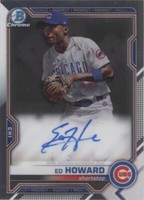 2021 Bowman - Ed Howard #CPA-EHO