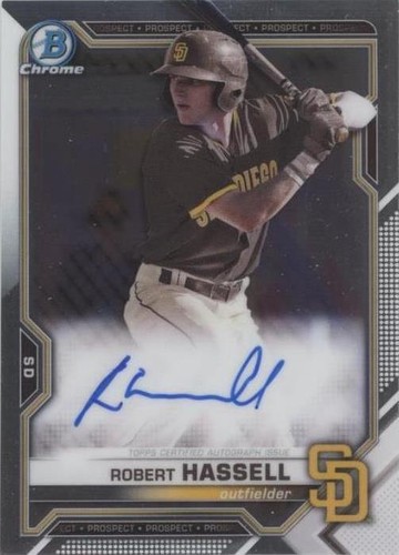 2021 Bowman - Robert Hassell #CPA-RH