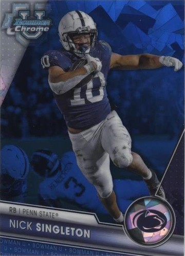 2023 Bowman University Chrome Sapphire Edition Nick Singleton #114
