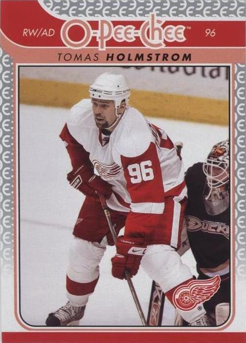 2009-10 O-Pee-Chee - Tomas Holmstrom #196
