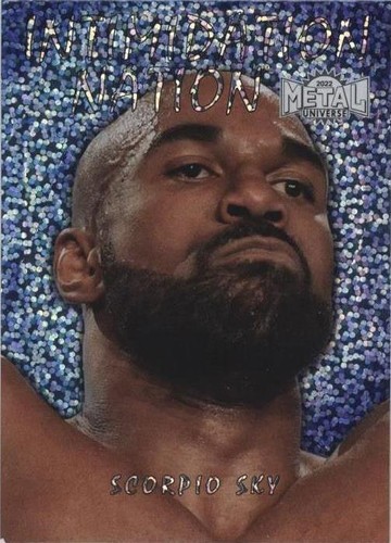 2022 Skybox Metal Universe AEW All Elite Wrestling - Scorpio Sky #IN-20