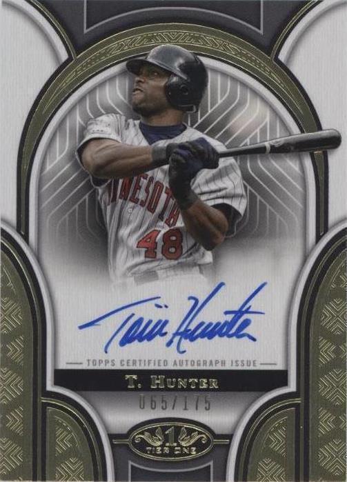 2023 Topps Tier One - Torii Hunter #PPA-TH2
