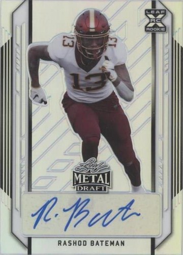 2021 Leaf Metal Draft Rashod Bateman #BA-RB2