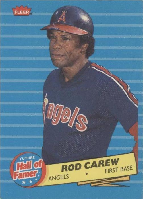 Fleer 1986 - Rod Carew #4