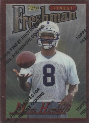 1996 Topps Finest Marvin Harrison #243