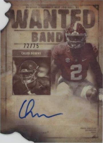 2023 Bowman's Best University Caleb Downs #GS-CD