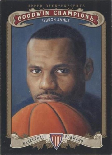 2012 Upper Deck Goodwin Champions - LeBron James #118