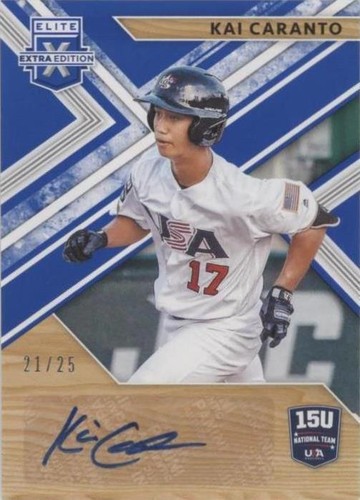 2019 Panini Elite Extra Edition - Kai Caranto #15U-KC