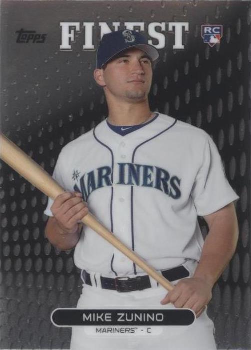 2013 Topps Finest - Mike Zunino #32