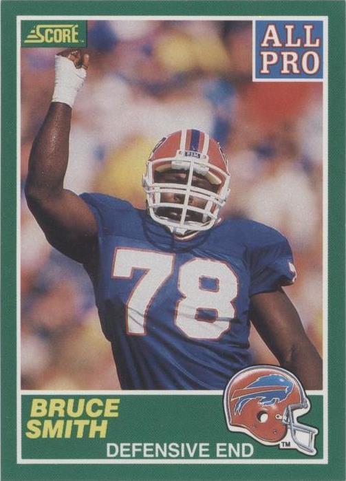 1989 Score Bruce Smith #307