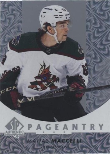 2022-23 SP Authentic - Matias Maccelli #P-69
