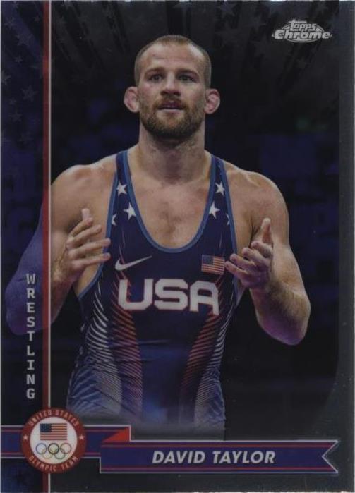 2024 Topps Chrome U.S. Olympic & Paralympic Team and Hopefuls - David Taylor #39