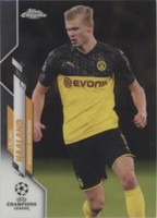 2019-20 Topps Chrome UCL Erling Haaland #74