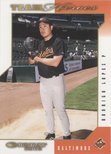 2003 Donruss Team Heroes - Rodrigo Lopez #58
