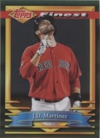 2021 Topps Finest Flashbacks - J.D. Martinez #51