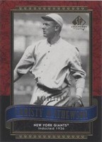 2003 SP Legendary Cuts - Christy Mathewson #25