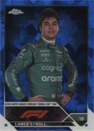 2023 Topps Chrome Sapphire Edition Formula 1 - Lance Stroll #43