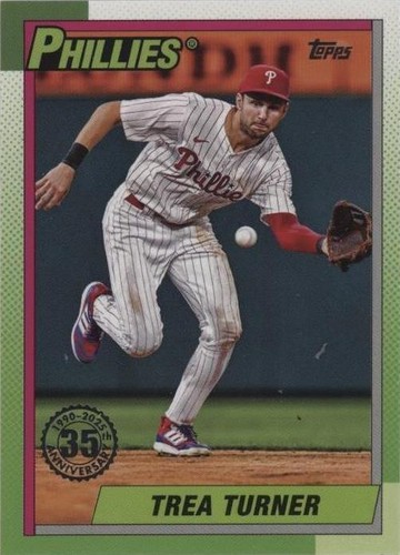2025 Topps Series 1 Trea Turner 35th Anniversary | eBay