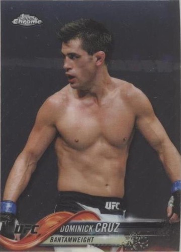 2018 Topps Chrome UFC - Dominick Cruz #89