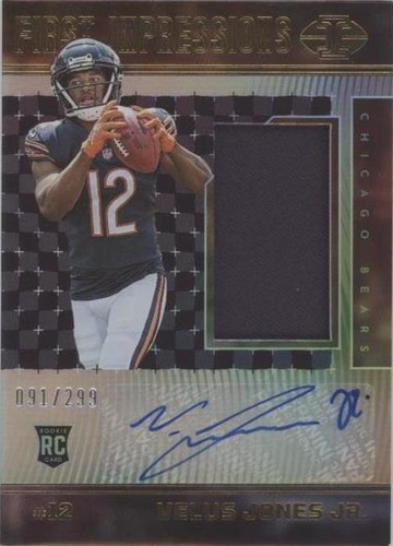 2022 Panini Illusions Velus Jones Jr. #134