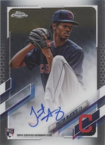 2021 Topps Chrome - Triston McKenzie #RA-TM