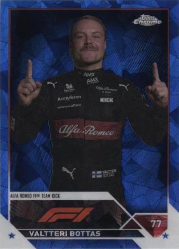 2023 Topps Chrome Sapphire Edition Formula 1 - Valtteri Bottas #36