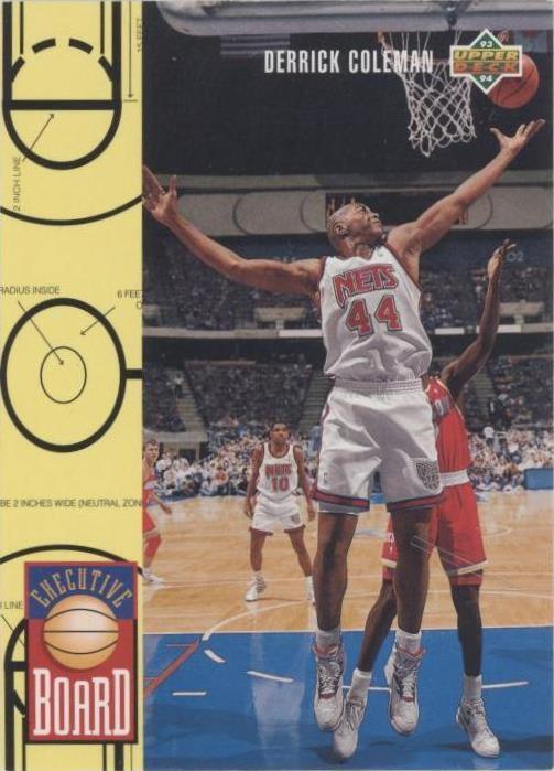 Cubierta superior 1993-94 - Derrick Coleman #428