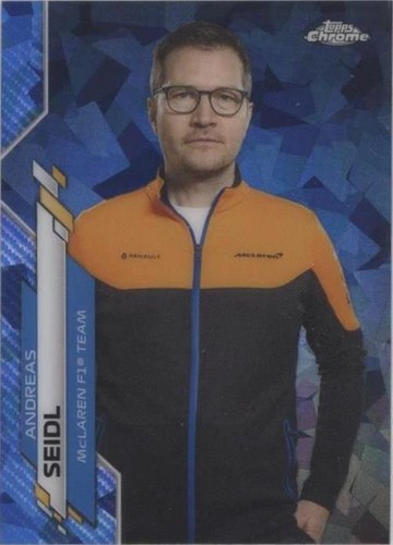 2020 Topps Chrome Sapphire Edition Formula 1 - Andreas Seidl #88