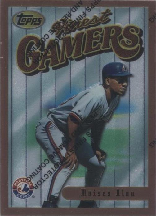 1996 Topps Finest - Moises Alou #157