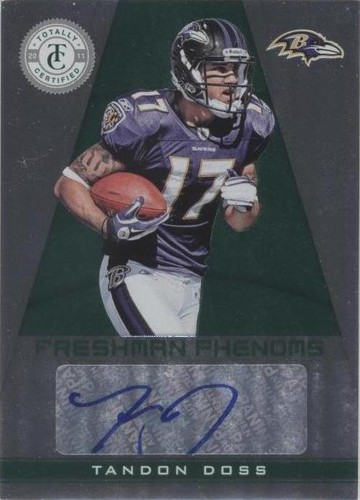 2011 Panini Totally Certified Tandon Doss #187