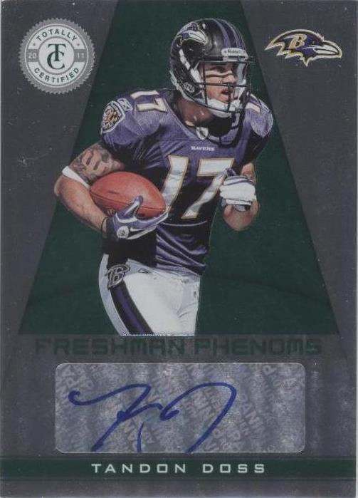 2011 Panini Totally Certified Tandon Doss #187