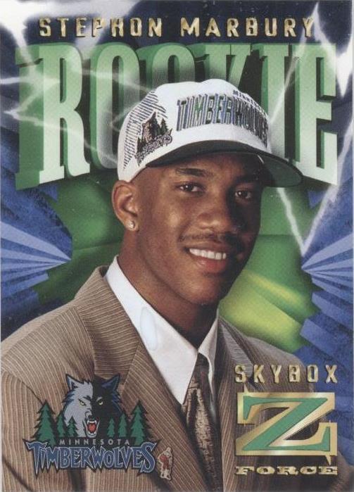 Skybox Z Force 1996-97 - Stephon Marbury #R-2