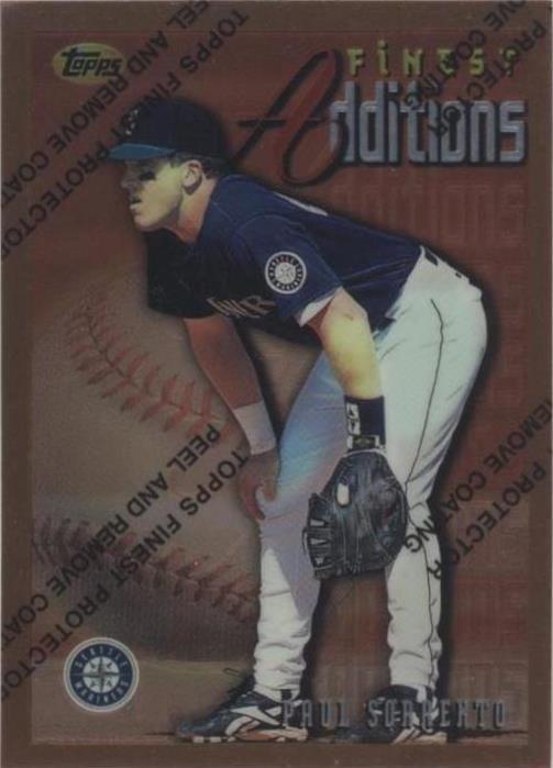 1996 Topps Finest - Paul Sorrento #213