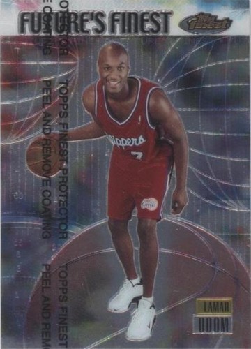 1999-00 Topps Finest - Lamar Odom #FF4