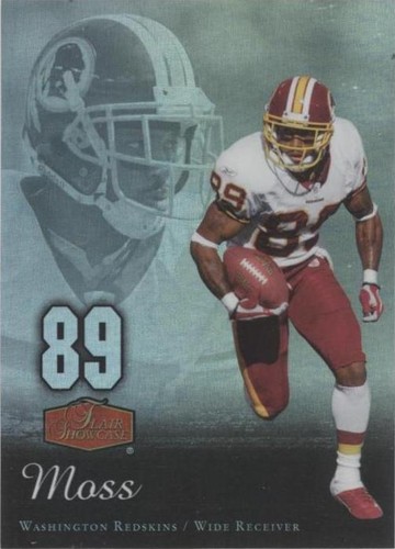 2006 Flair Showcase Santana Moss #100