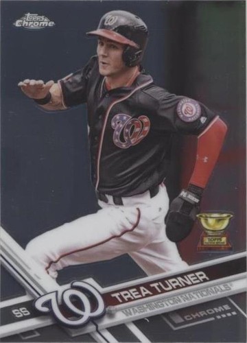 2017 Topps Chrome - Trea Turner #194