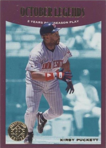 1995 SP Championship Series - Kirby Puckett #111