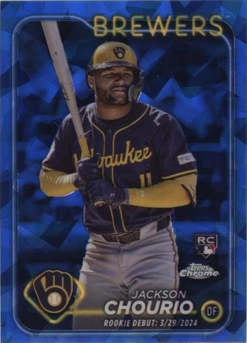 2024 Topps Chrome Update Series Sapphire Edition - Jackson Chourio #USCS155